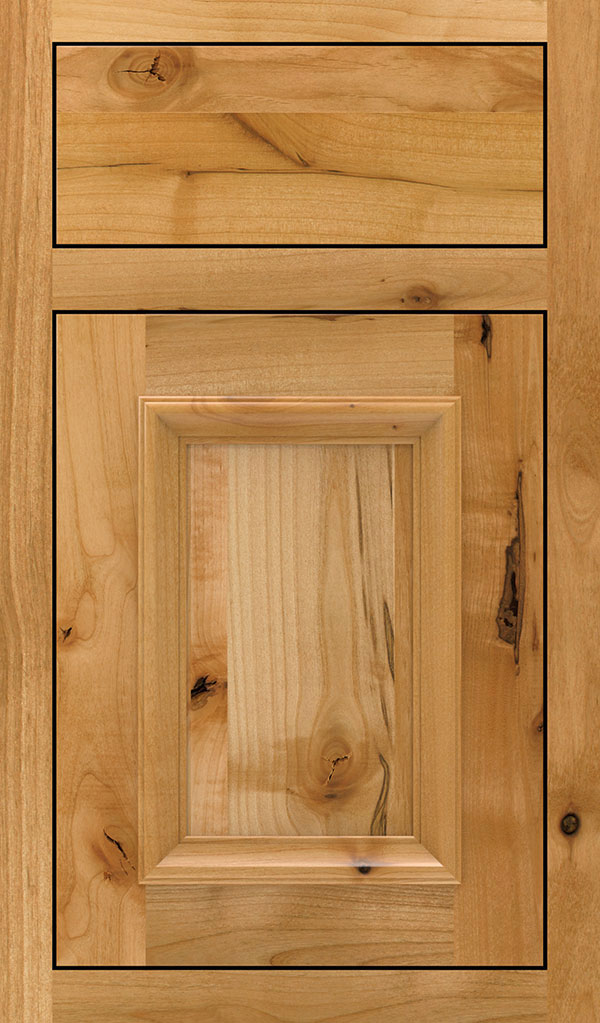 Yardley Rustic Alder Inset Cabinet Door in Natural