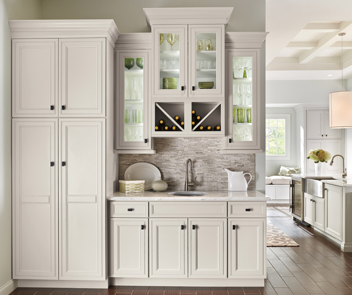 Off White Kitchen Cabinets Decora Cabinetry