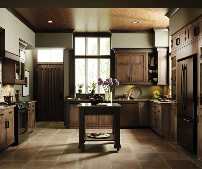 Cherry Inset Kitchen Cabinets - Decora Cabinetry