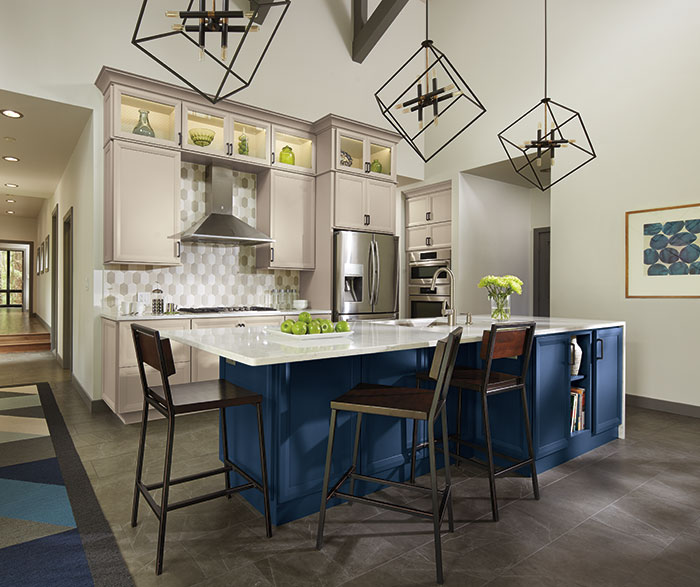Contemporary Blue And Gray Kitchen Cabinets Decora Cabinetry Great, blue italian eureka navy blue white countertops. contemporary blue and gray kitchen cabinets decora cabinetry