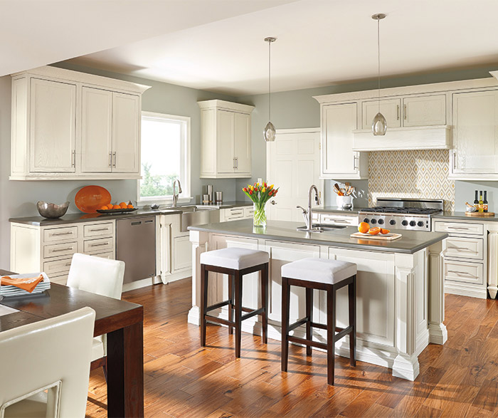 Painted Oak Kitchen Cabinets Decora