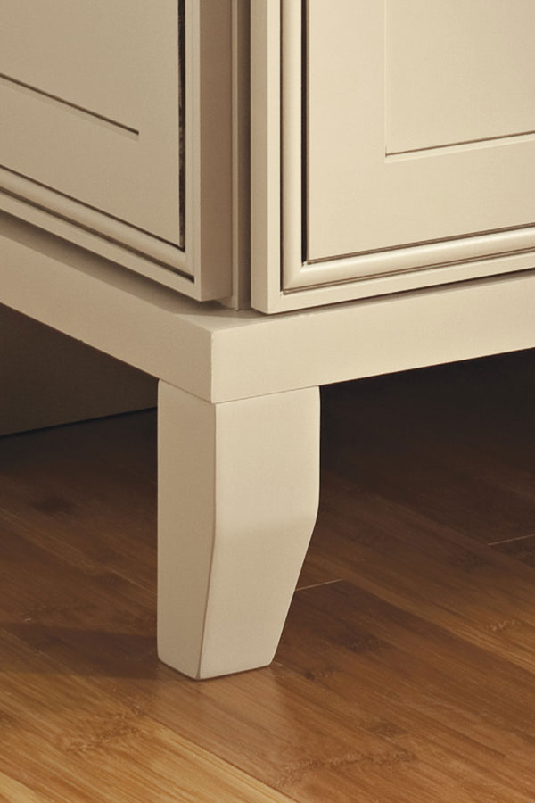 Angle Metal Cabinet Foot Decora Cabinetry