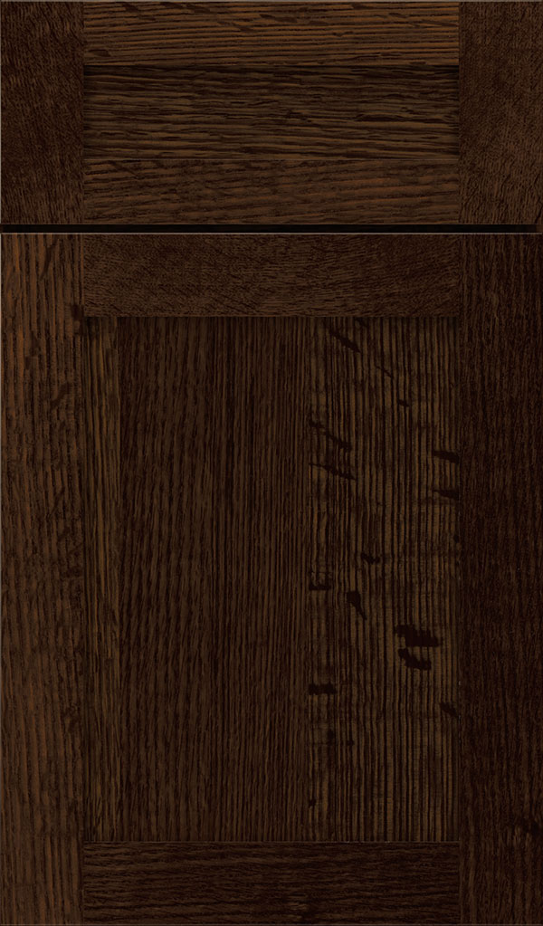 Harmony 5-Piece Quartersawn Oak Shaker Cabinet Door in Bombay