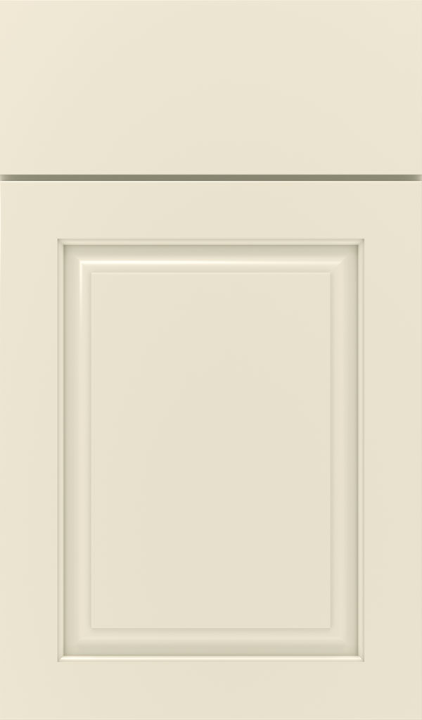 Plaza Maple raised panel cabinet door in Chantille