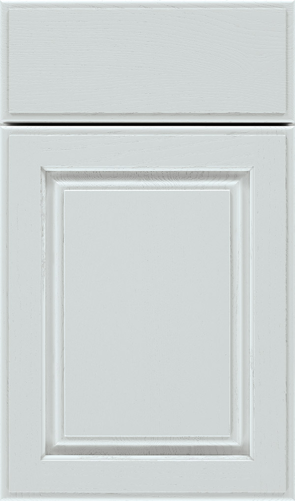 Plaza Oak raised panel cabinet door in North Star