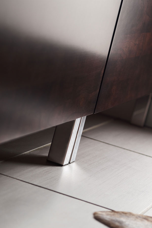 Square Metal Cabinet Foot